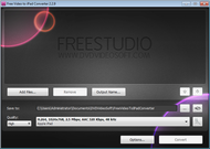 Free Video to iPad Converter screenshot